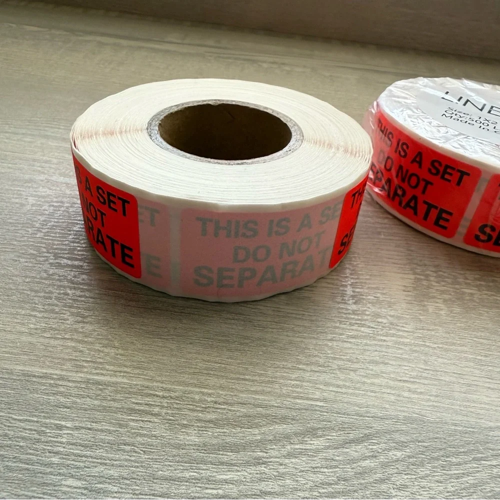 'Do Not Separate' Label Roll -Shipping Supplies
